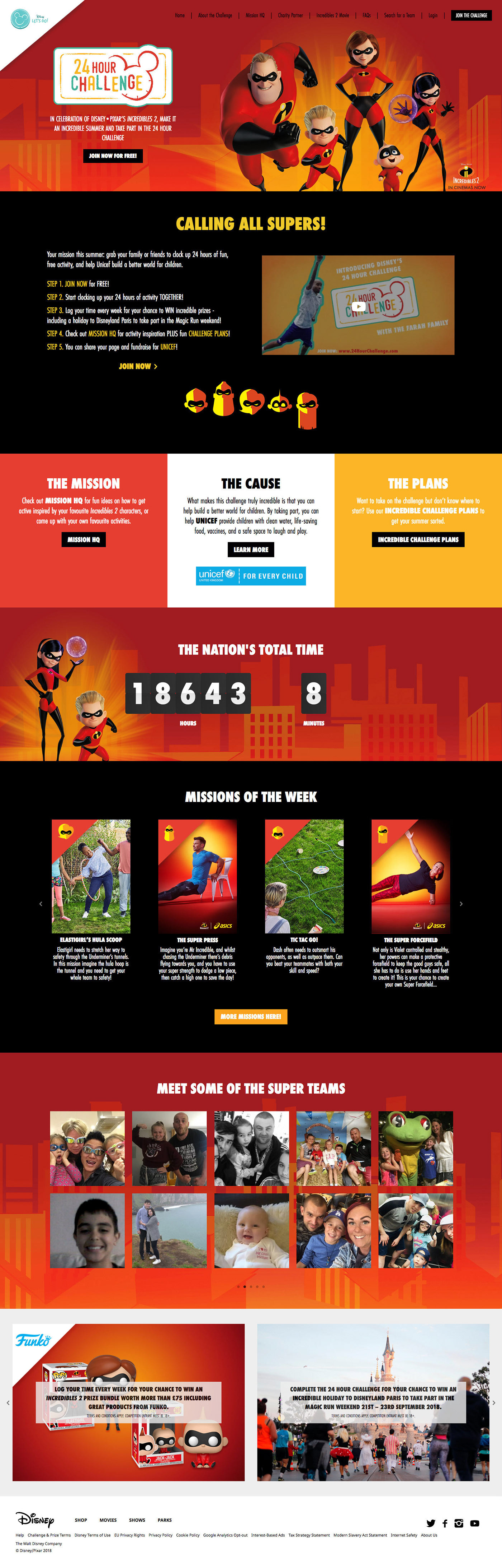 Disney 24 Hour Challenge Mock-up